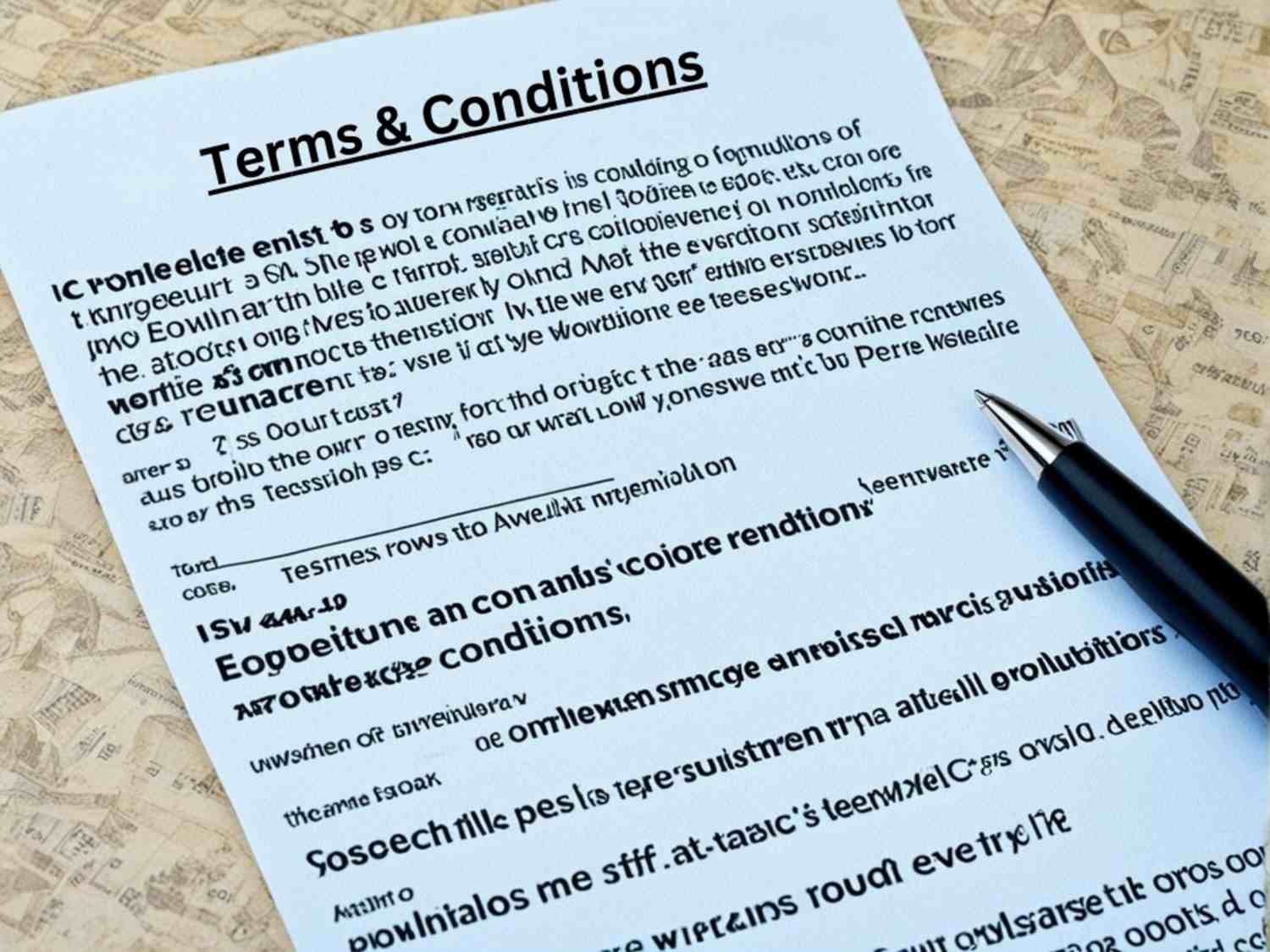 Terms and Conditions