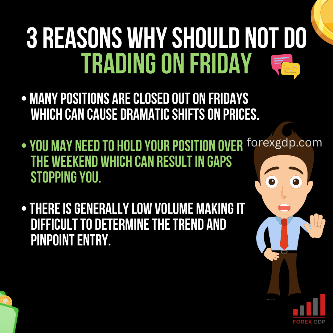 3 Reasons Why Should not Do Trading on Friday