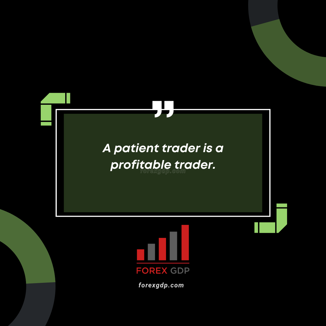 A patient trader is a profitable trader