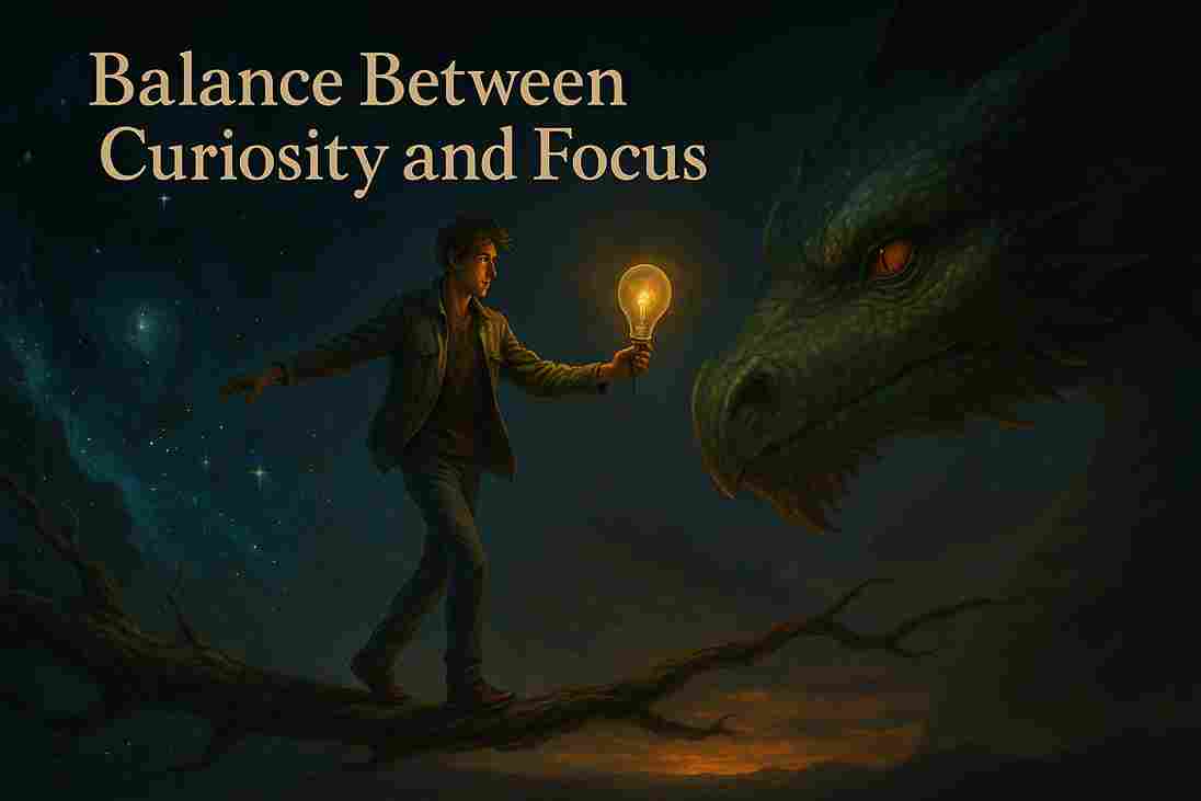 Balance Between Curiosity and Focus Balance Between Curiosity and Focus