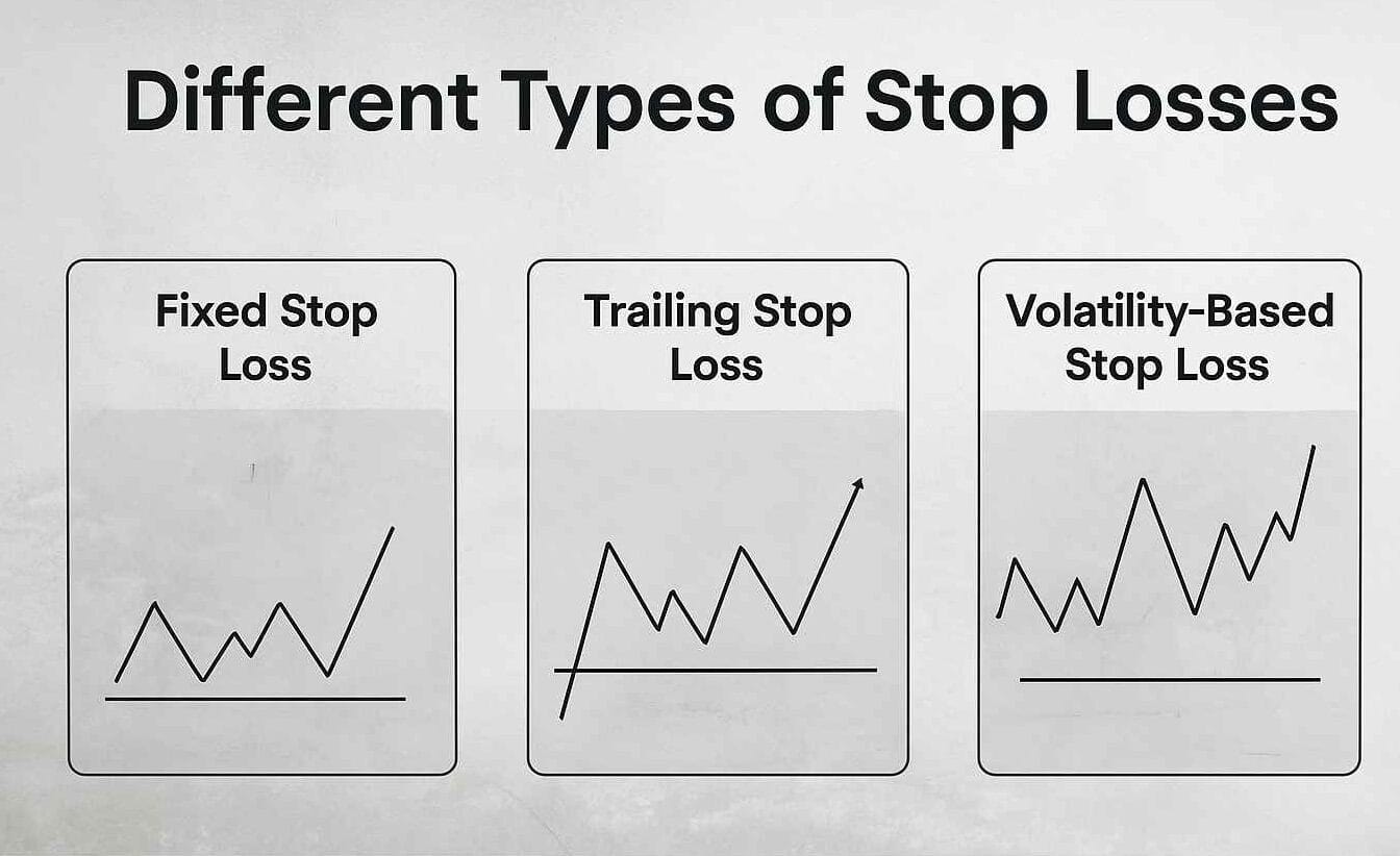 Different Types of Stop Losses Different Types of Stop Losses