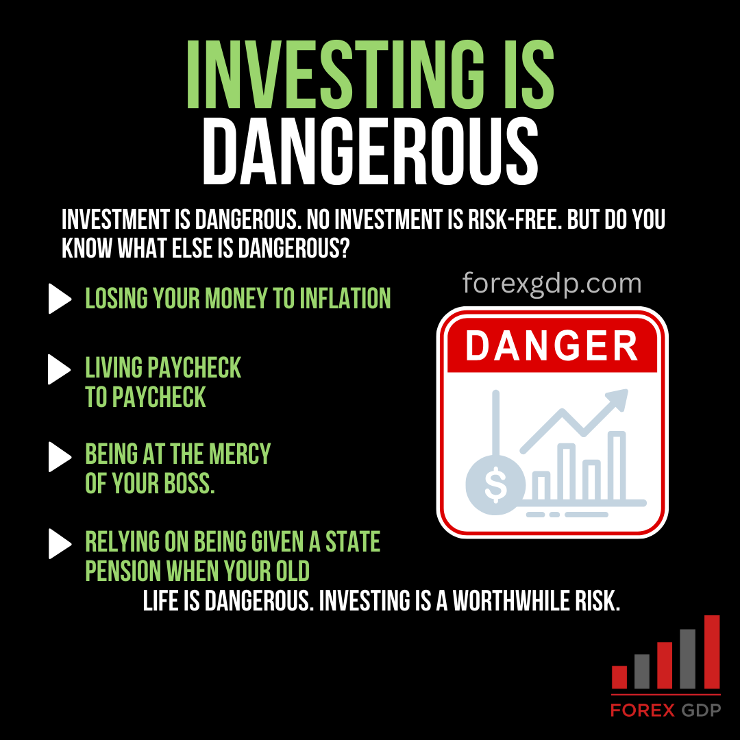 INVESTING IS DANGEROUS INVESTING IS DANGEROUS