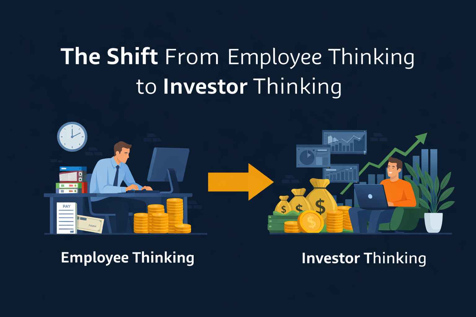 The Shift From Employee Thinking to Investor Thinking The Shift From Employee Thinking to Investor Thinking