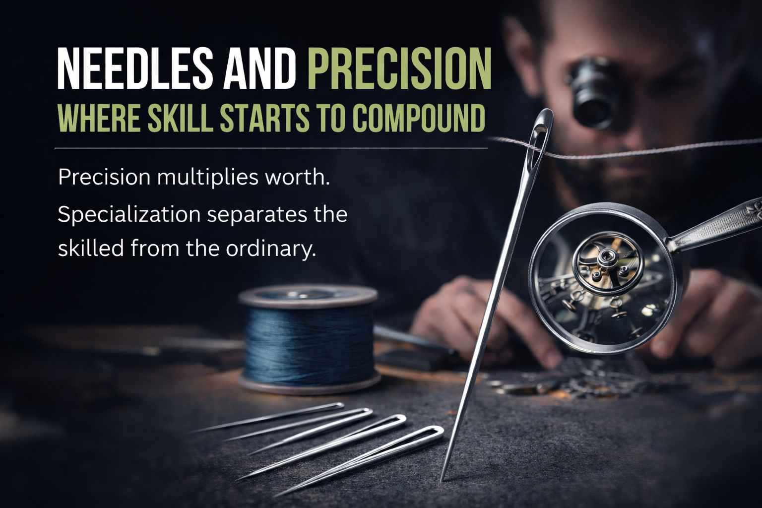 Precision Beyond Charts and Numbers Precision Beyond Charts and Numbers