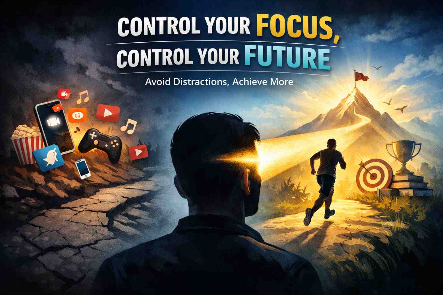 Control Your Focus, Control Your Future: Avoid Distractions, Achieve More
