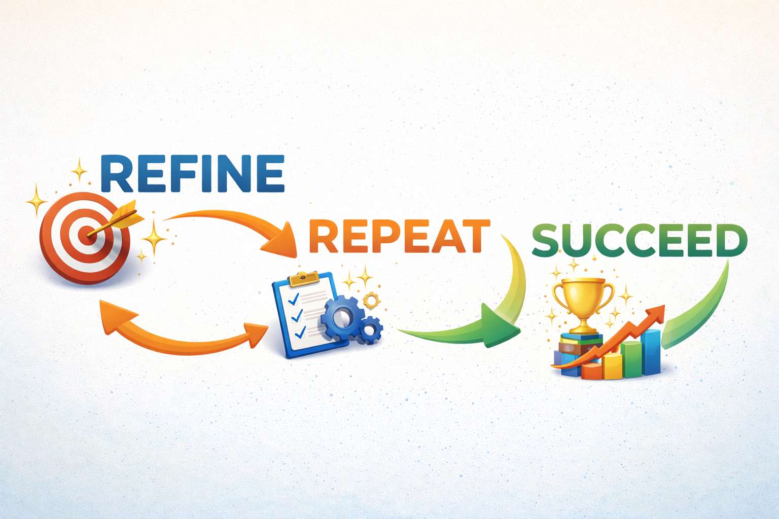 Refine, Repeat, Succeed: Turn Small Improvements Into Massive Results