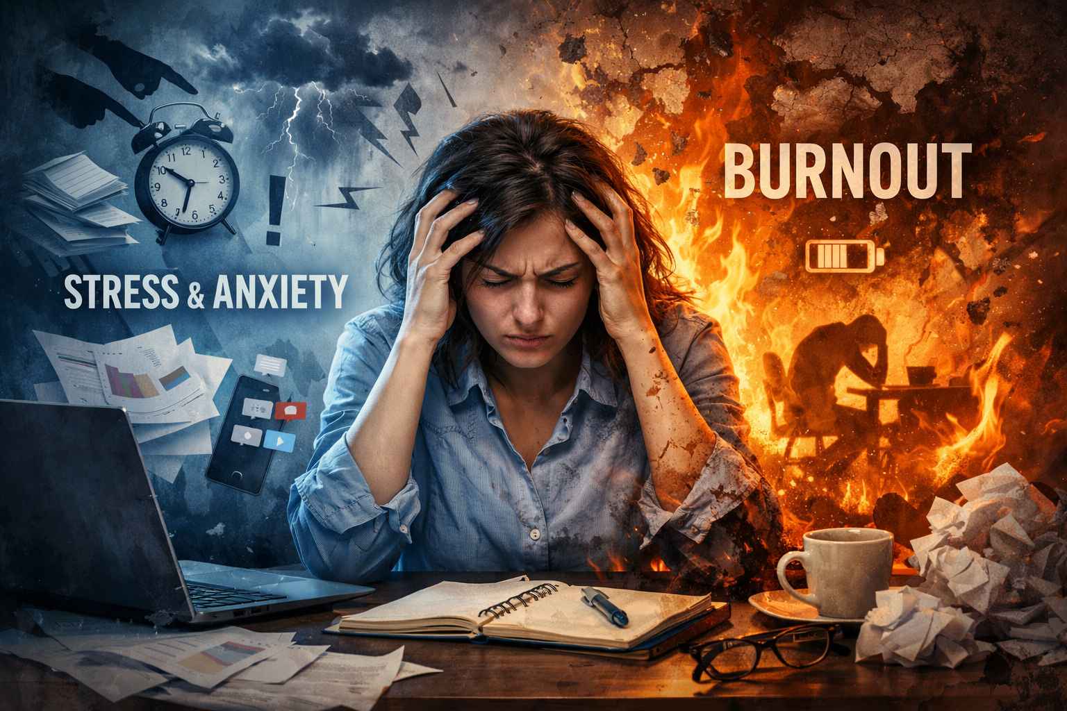 Stress, anxiety, and burnout Stress, anxiety, and burnout