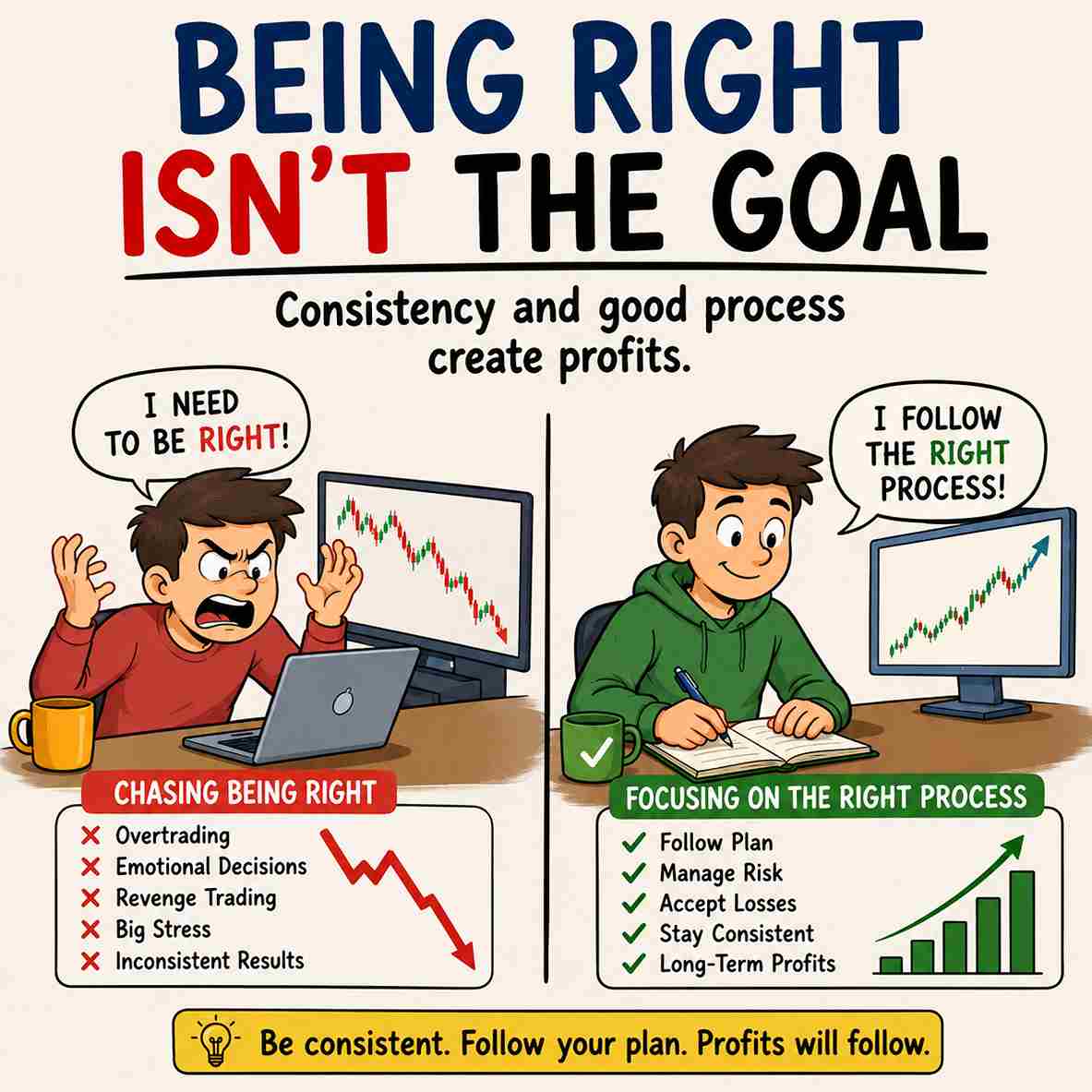 Being Right Isn’t the Goal Being Right Isn’t the Goal