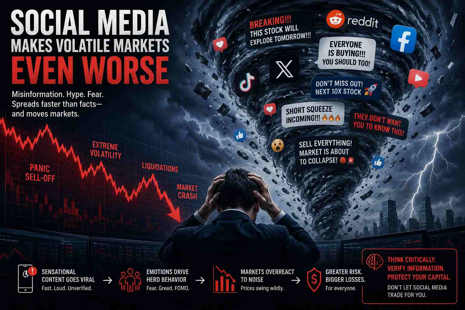 Social Media Makes Volatile Markets Even Worse Social Media Makes Volatile Markets Even Worse