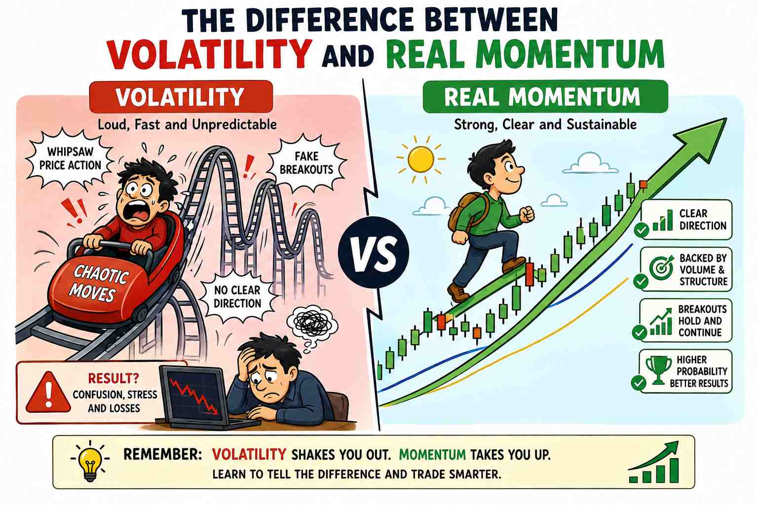 The Difference Between Volatility and Real Momentum The Difference Between Volatility and Real Momentum