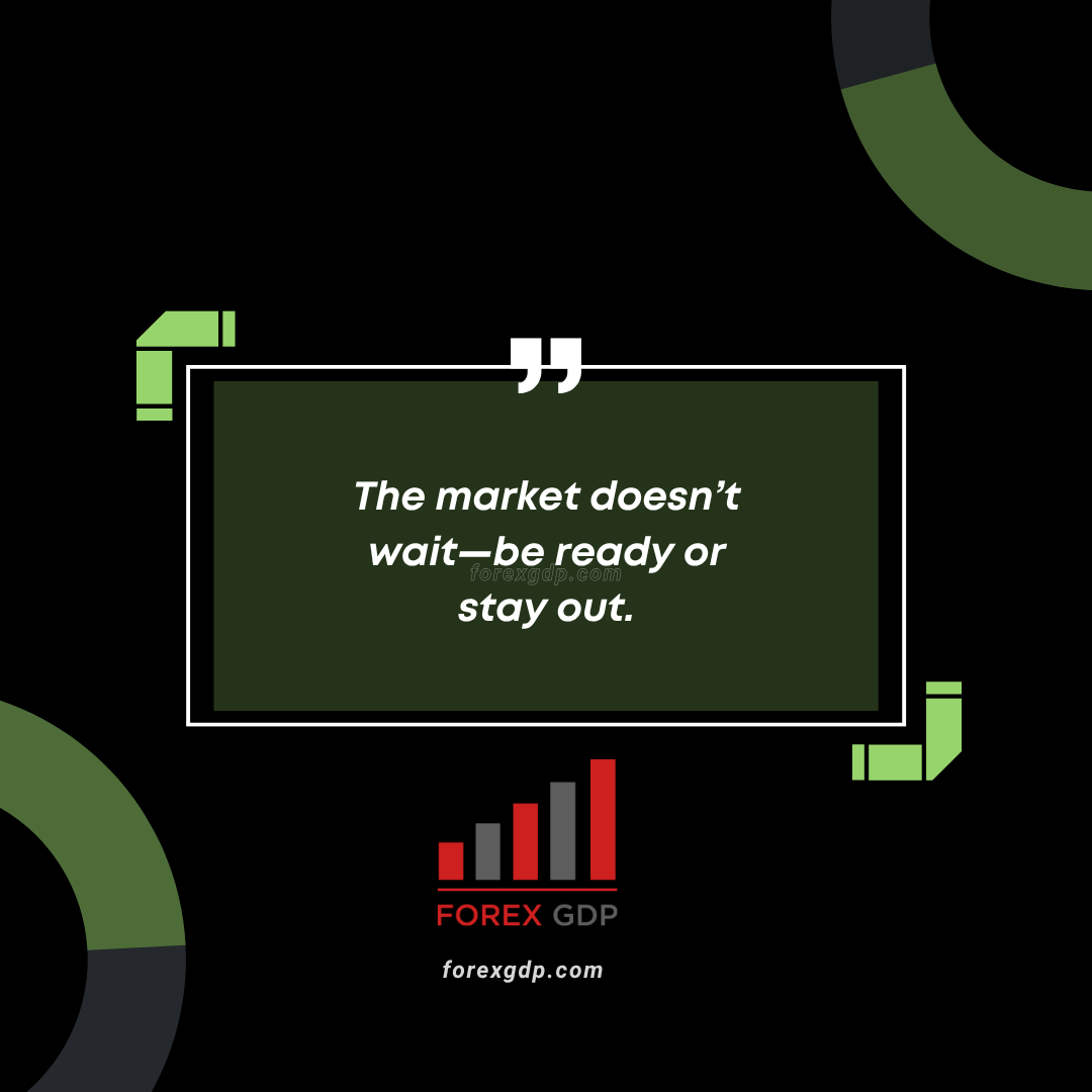 The Market Doesn’t Wait — Be Ready or Stay Out The Market Doesn’t Wait — Be Ready or Stay Out