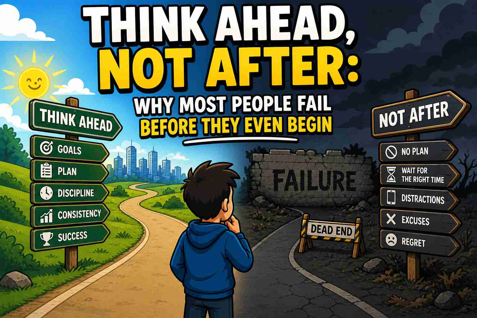 Think Ahead, Not After: Why Most People Fail Before They Even Begin