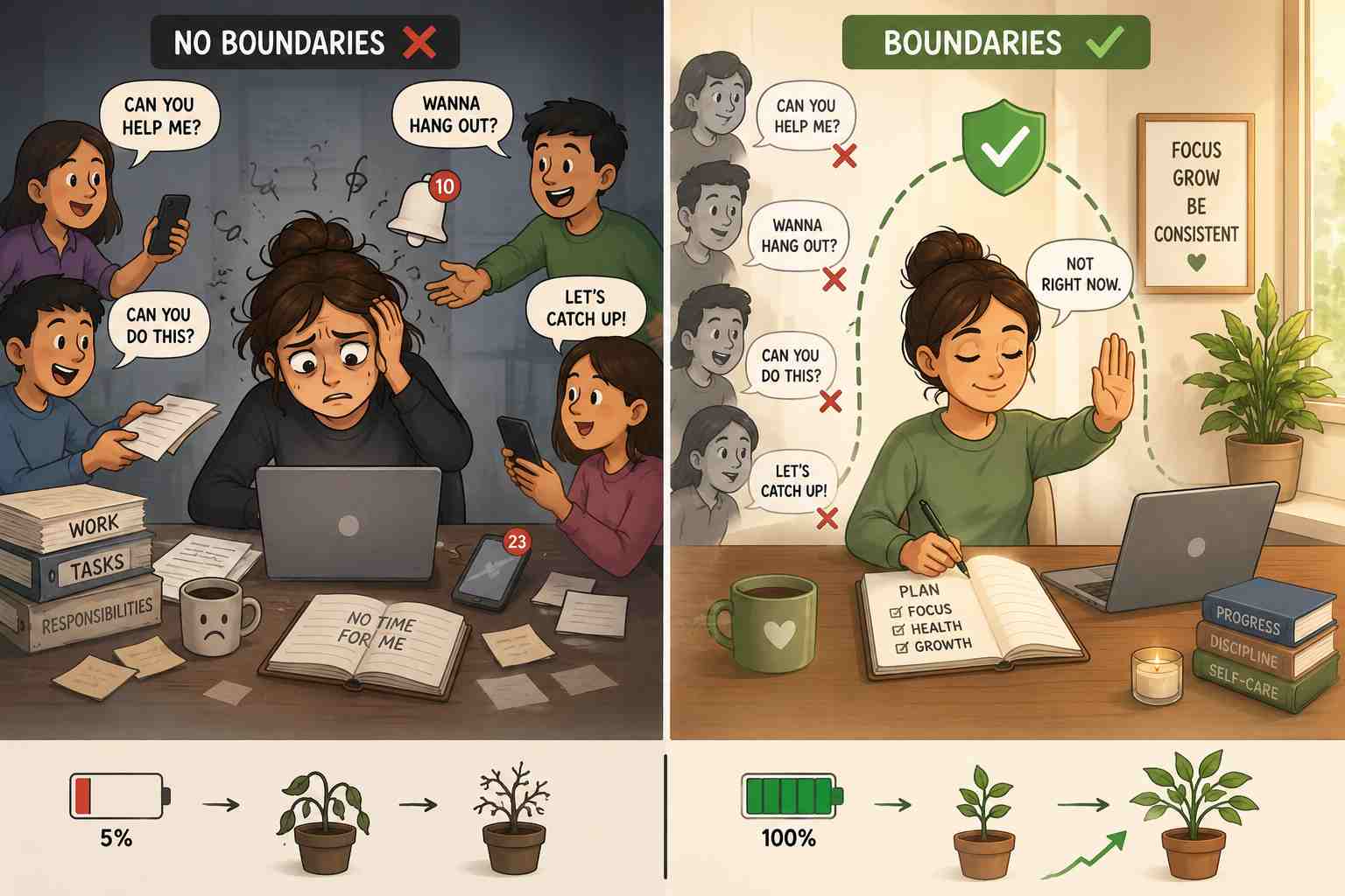 create image about Creating Boundaries Improves Long Term Consistency create image about Creating Boundaries Improves Long Term Consistency