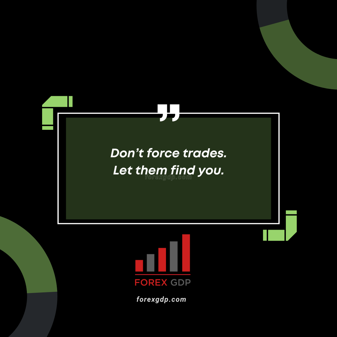 Don’t Force Trades Let Them Find You – The Key to Smarter Trading Don’t Force Trades Let Them Find You – The Key to Smarter Trading