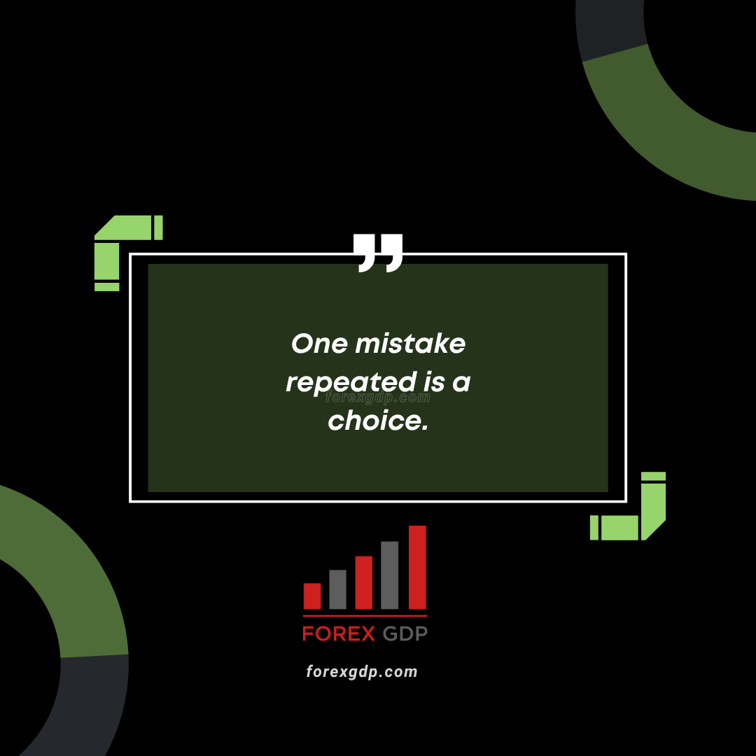 Single Mistake One Mistake Repeated Is a Choice: The Hidden Truth Behind Growth ...