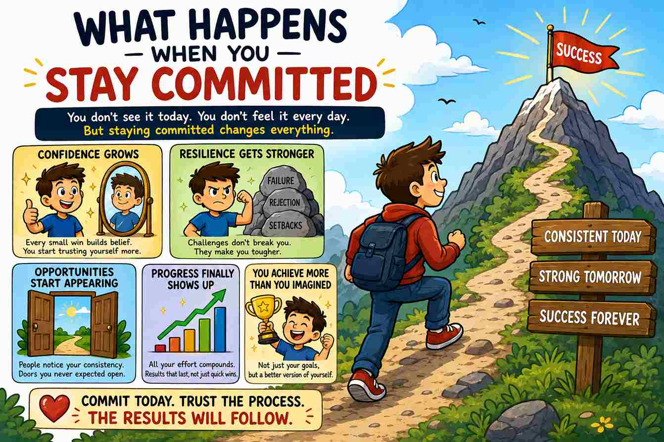 What Happens When You Stay Committed What Happens When You Stay Committed