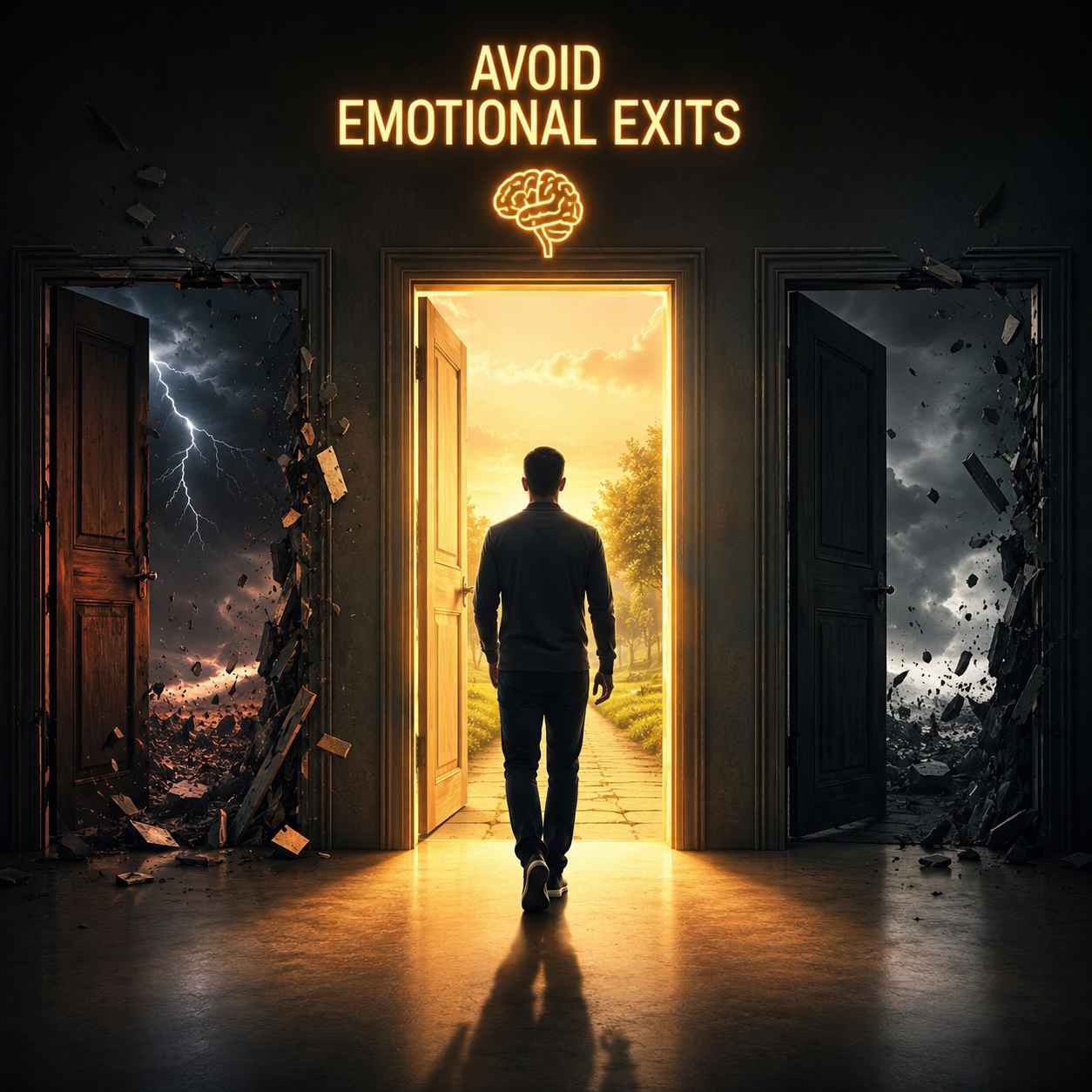 emotional exit